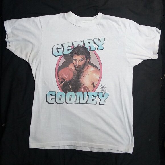 Vintage 80s Gerry Cooney Boxing T-Shirt - Picture 2 of 6